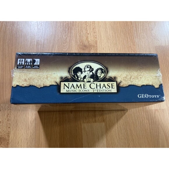 Geotoys Name Chase Music Icons Game 1st Edition • New in Box - Picture 2 of 3